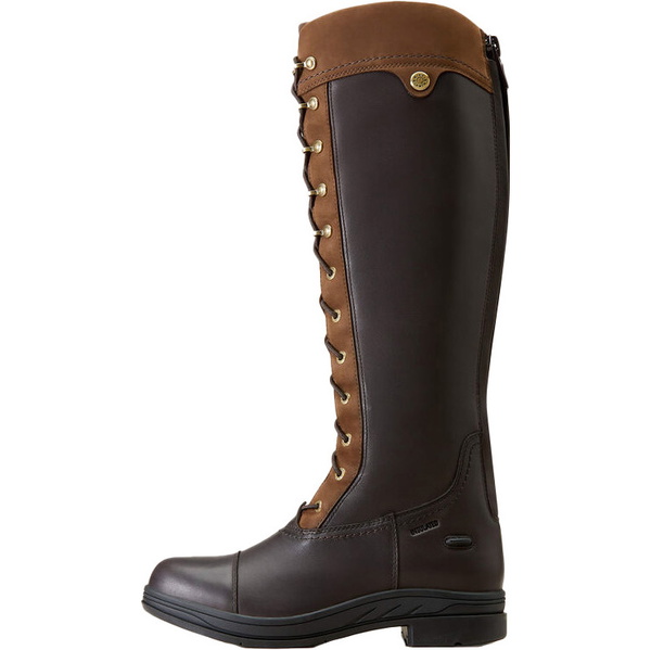 Ariat Femmes Coniston Max Imperméable Isolé Bottes De Campagne 10047005 - Ebony Brown